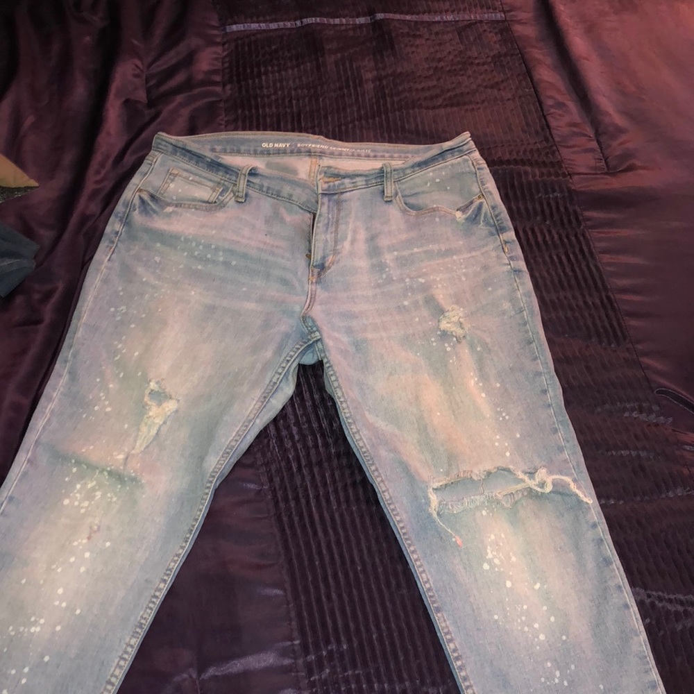 Boyfriend skinny jeans